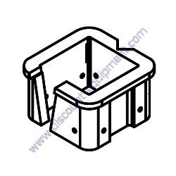 13789 Shim 3x3 tube Generac Magnum MLT3060MV-MLT3060KV-MLT3080KV Light Tower
