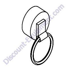 12410 Assembly receptacle cap w/chain Generac Magnum MLT3060MV-MLT3060KV-MLT3080KV Light Tower
