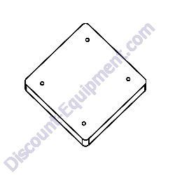 12109 Cover box 2 gang plastic Generac Magnum MLT3060MV-MLT3060KV-MLT3080KV Light Tower