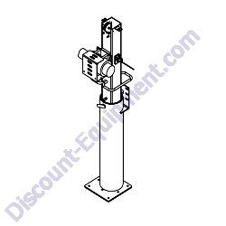 33224B Assembly mast Generac Magnum MLT3060MV-MLT3060KV-MLT3080KV Light Tower
