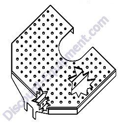 33234B Weldment step platform Generac Magnum MLT3060MV-MLT3060KV-MLT3080KV Light Tower