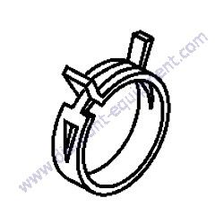 45454GT CLAMP RUBBER CUSHION 0.75 #12 X 3/8 Genie GS-1930 GS-1932 Scissor Lift