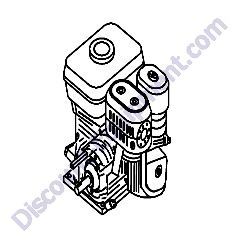 GX160UT2HX2 (GX160UT1HX2) Honda Engine 5.5 HP MultiQuip Whiteman WM45E-WM45H Plaster Mortar Mixer