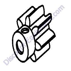 33054-001 PINION GEAR MultiQuip Whiteman WM45E-WM45H Plaster Mortar Mixer