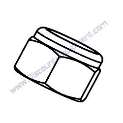 EM969013 NUT NYLOCK 3/8" MultiQuip Whiteman WM45E-WM45H Plaster Mortar Mixer