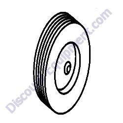 491002 WHEEL TIRE ASSY MultiQuip Whiteman WM45E-WM45H Plaster Mortar Mixer