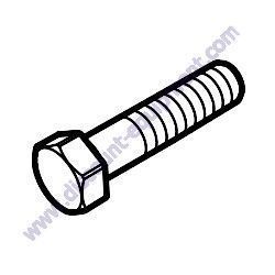1256287GT SCREW HHC 1/2-13 X 3.5" 8 ZAG Genie GS-2032 GS-2632 GS-3232 Scissor Lift