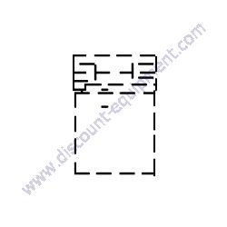 44788GT FILTER ELEMENT 10-MICRON PAPER Genie GS-2032 GS-2632 GS-3232 Scissor Lift