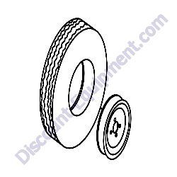 516476 TIRE AND RIM TOWMASTER II MultiQuip Whiteman WM63E-WM63H5-WM63H8 Plaster Stucco Mortar Mixer