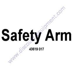 43619GT DECAL SAFETY ARM Genie GS-2046 GS-2646 GS-3246 Scissor Lift
