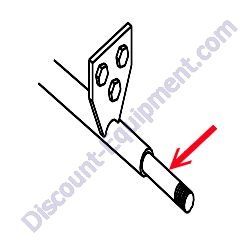 514802 AXLE UNIVERSAL MultiQuip Whiteman WM63E-WM63H5-WM63H8 Plaster Stucco Mortar Mixer