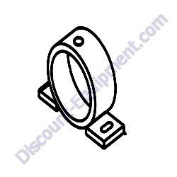 530028 DRUM BEARING BRACKET MultiQuip Whiteman WM63E-WM63H5-WM63H8 Plaster Stucco Mortar Mixer