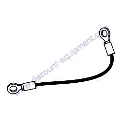 1257056GT CABLE ASSEMBLY BATTERY 93" BLACK Genie GS-2046 GS-2646 GS-3246 Scissor Lift
