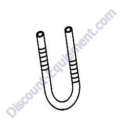 200297 EM200297 U-BOLT END PADDLES MultiQuip Whiteman WM63E-WM63H5-WM63H8 Plaster Stucco Mortar Mixe