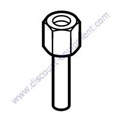 96643GT POTHOLE LINK PIVOT PIN Genie GS-2646 AV GS-2646 AV35 Scissor Lift