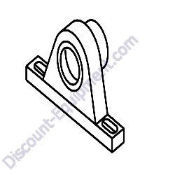 EM905016 PILLOW BLOCK BEARING MultiQuip Whiteman WM63E-WM63H5-WM63H8 Plaster Stucco Mortar Mixer