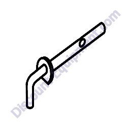 514842 LOCK PIN MultiQuip Whiteman WM63E-WM63H5-WM63H8 Plaster Stucco Mortar Mixer