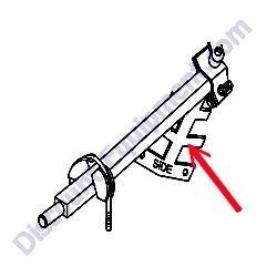 530143C (530143) PADDLE ARM CENTER TOW END MultiQuip Whiteman WM63E-WM63H5-WM63H8 Plaster Stucco Mortar Mixer