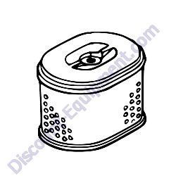 17210Z4M821 (17210ZE1822) ELEMENT AIR CLEANER MultiQuip Whiteman WM63E-WM63H5-WM63H8 Mortar Mixer