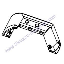 650297 FENDER 13" MOLDED EMBEDDED DECAL Allmand Night-Lite V-Series Light Tower