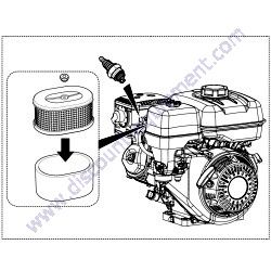 FKITCH4 Filter Service Kit Multiquip CA4HM CA4HC Walk-Behind Trowels