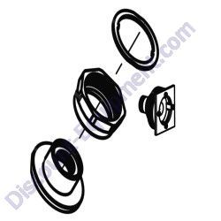650460 EMERGENCY STOP OPERATOR BUTTON Allmand Night-Lite V-Series Light Tower