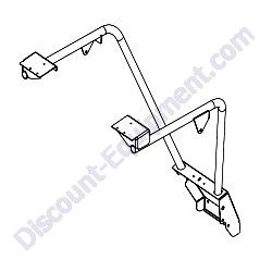 37012B Weldment Enclosure Structure Generac Magnum MLT6SM-MLT6SK Light Tower