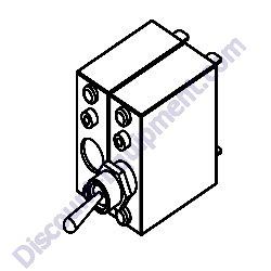 75015 Breaker 2-Pole 15A & 20A Dual Linked Generac Magnum PLT240 Light Tower