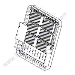 10000032932 Assembly LED Light 3-Module Horizontal Generac Magnum PLT240 Light Tower