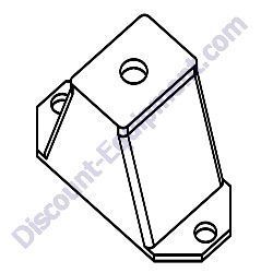 15241 Isolator rubber 80-200 lb Generac Magnum MLT6SC Light Tower