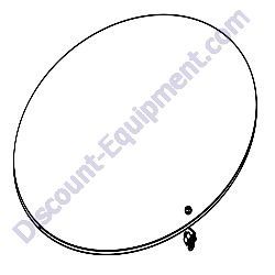 10000022371 Lens Glass Generac Magnum MLT6SC Light Tower