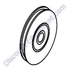 33736 Assembly pulley vertical mast Generac Magnum MLT6SC Light Tower