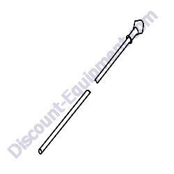 31247 Cable .188 x 144 w/ ball swedge Generac Magnum MLT6SC Light Tower