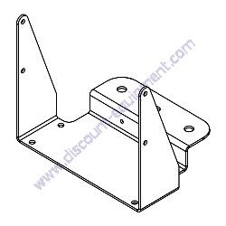38409B Bracket control box mounting Generac Magnum MLT6SM-MLT6SK Light Tower