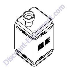 20287 Jug overflow 2 qt. (.5 gal) Generac Magnum MLT6SM-MLT6SK Light Tower