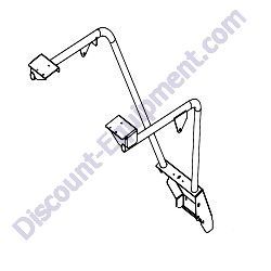 37012B Weldment enclosure structure Generac Magnum MLT6SM-MLT6SK Light Tower