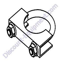 68082 Clamp muffler 1.63 Generac Magnum MLT6SM-MLT6SK Light Tower
