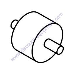 34052 Isolator rubber 1.50 x 1.00 Generac Magnum MLT6SM-MLT6SK Light Tower
