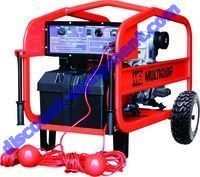 Multiquip QP3THX Trash Pump, 3" Suction, Silent , Pipe Frame, 396 GPM, 95 ft. MAX Head; Honda GX240, Gas Engine