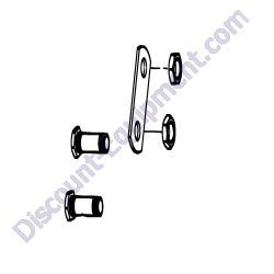 117120 (102105) AXLE HARDWARE KIT Allmand Night-Lite Pro II LD and V-Series Light Tower