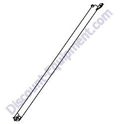 680180P 3" SECTION LAYDOWN TOWER Allmand Night-Lite Pro II LD-Series Light Tower