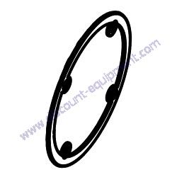 610213 GASKET SOCKET END CAP Allmand Night-Lite Pro II LD and V-Series Light Tower