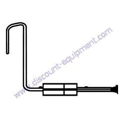 107861 TAILLIGHT PIGTAIL LONG SQ. PLUG HARNESS Allmand Night-Lite Pro II LD And V-Series Light Tower
