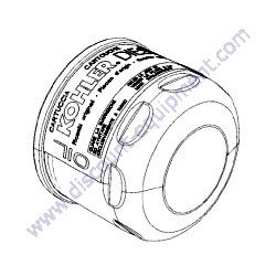 650011 KOHLER OIL FILTER Allmand Night-Lite Pro II LD and V-Series Light Tower