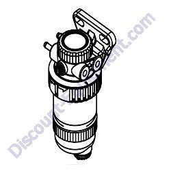 108430 FUEL FILTER MITSUBISHI Allmand Night-Lite Pro II LD and V-Series Light Tower