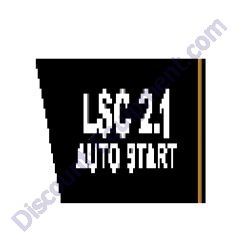 107407 LSC 2.1 DOOR STRIPE DECAL Allmand Night-Lite Pro II LD and V-Series Light Tower