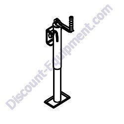 330008 STABILIZER JACK Allmand Night-Lite Pro II LD and V-Series Light Tower