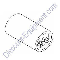 640158 CAPACITOR ATHLON 25uf 550V Allmand Night-Lite Pro II LD and V-Series Light Tower