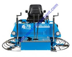 Bartell Titan 78 BRT78K74 Ride-On Trowel Kohler 25 HP