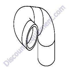 31477 Hose air filter Generac Magnum MTP4DZD Trash Pump